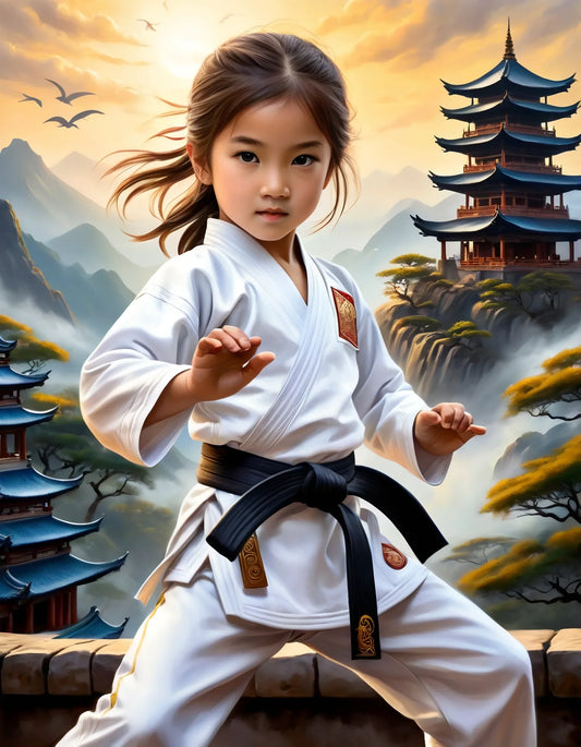 🥋 NỮ VÕ SĨ KARATE